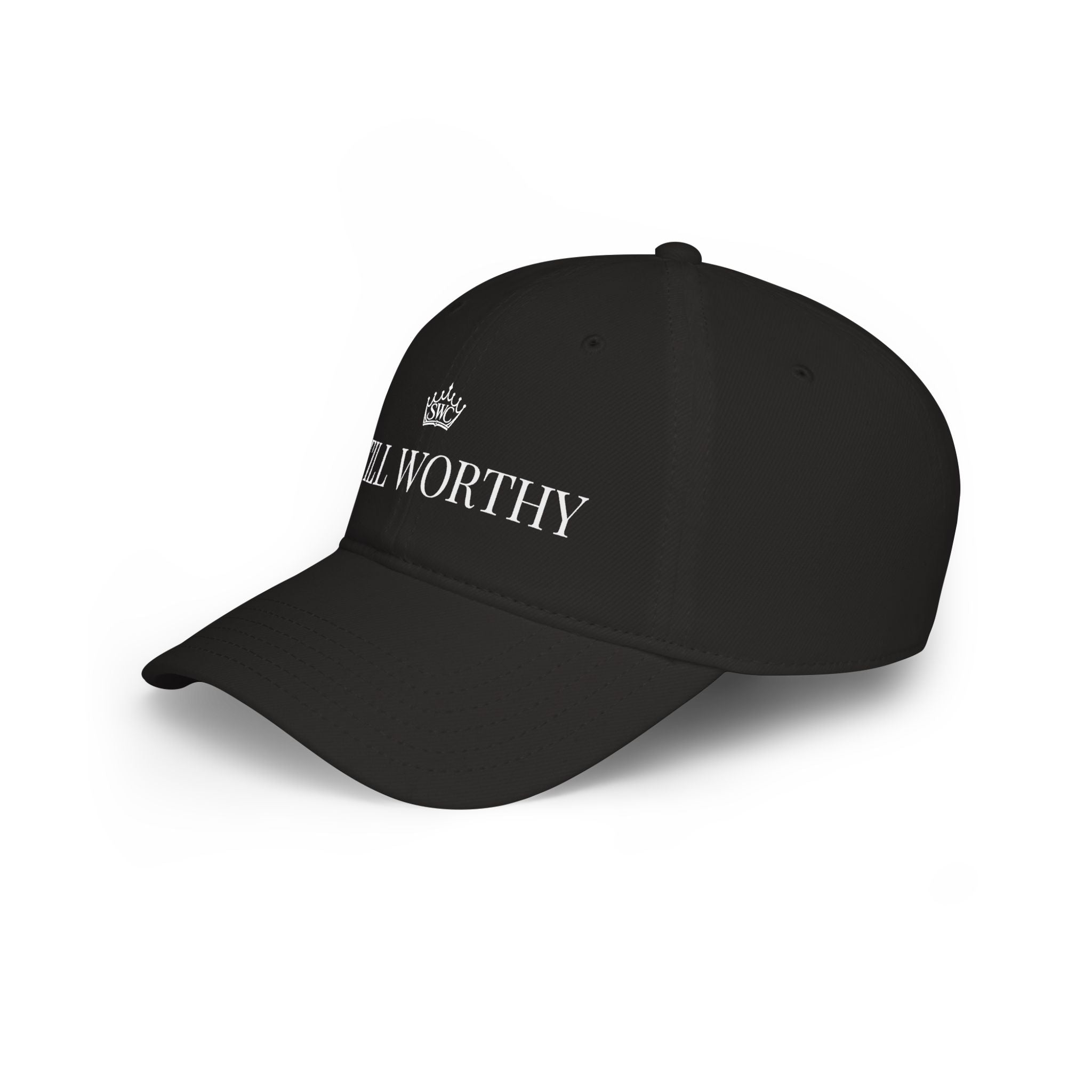Still Worthy Embroidered Baseball Cap — Inspirational Crown Low Profile Hat